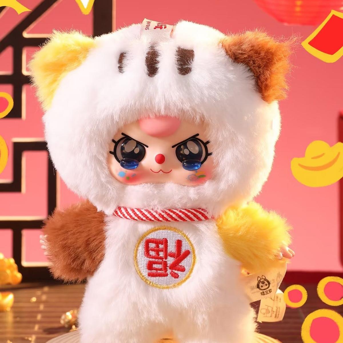 BabyThree Thú Bông Tết Ất Tỵ 2025 New Year A55 (Blindbox chính hãng)