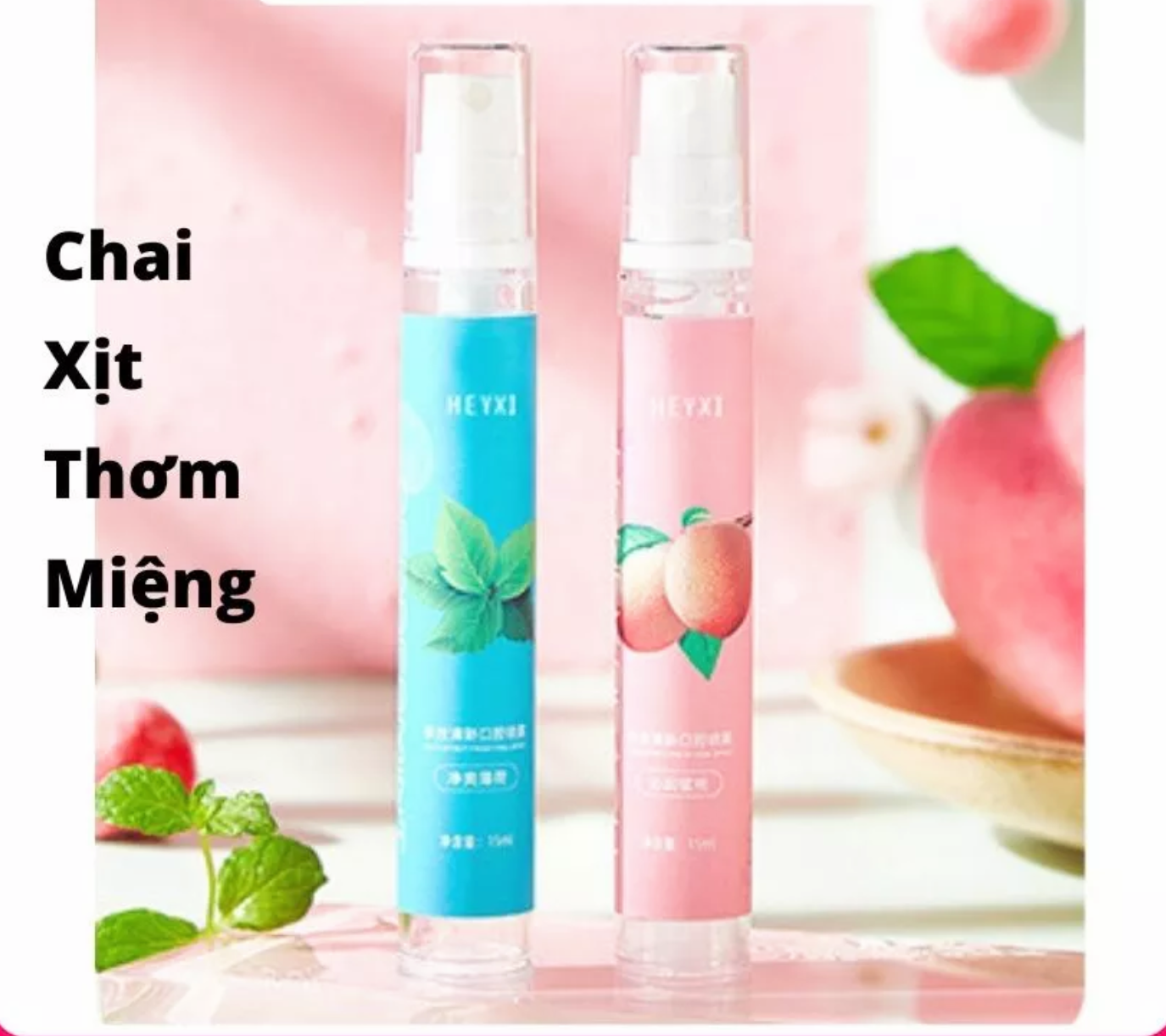 1 LỌ XỊT LÀM THƠM MIỆNG CHO NAM VÀ NỮ HƯƠNG THƠM LÂU PHAI QUYẾN RŨ CHO HƠI THỞ THƠM MÁT SẢNG KHOÁI LÊN ĐẾN 8 GIỜ HÀNG CAO CẤP LOẠI TỐT