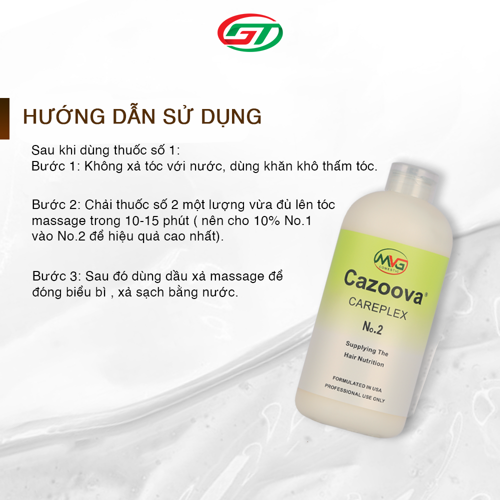 Dầu xả phục hồi tóc hư tổn, dưỡng tóc nhuộm Cazoova Careplex No.2 300ML &amp; 700ML - Giúp tóc mềm mượt, khỏe mạnh