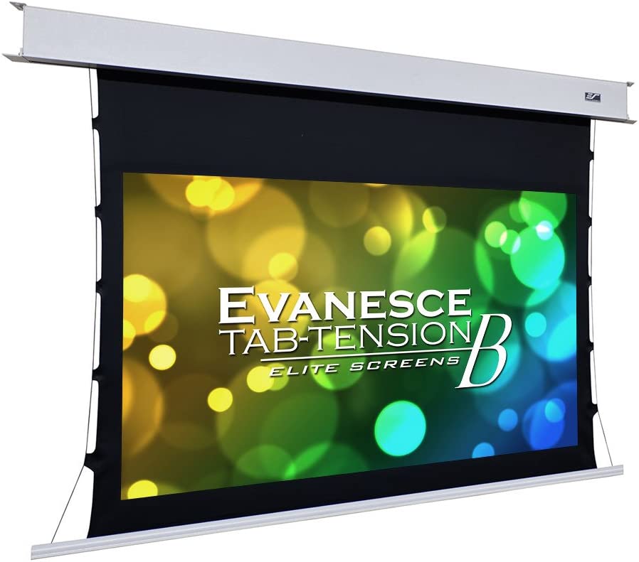Màn Chiếu Elite Screens Dòng Evanesce Tab-Tension B (Kéo Căng ), 120 inch Tỷ lệ Khung Hình 16:9 (Vùng hiển thị 149.6 x 265.7 cm) Gain 1.1 (ETB120HW2-E8) – Hàng Chính Hãng