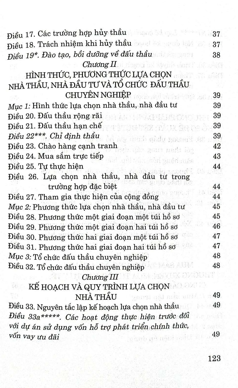 Luật đấu thầu (hiện hành) (sửa đổi, bổ sung năm 2016, 2017, 2019, 2020, 2022)