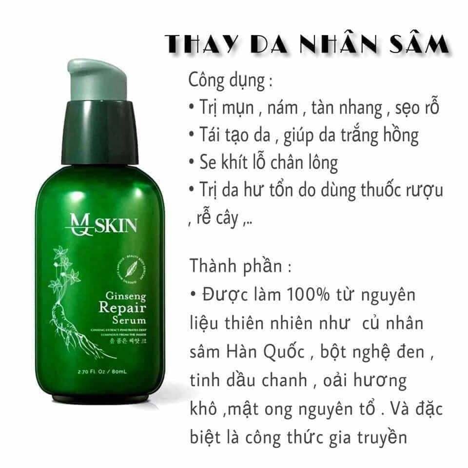 Serum Nhân Sâm Thay Da MQ Skin