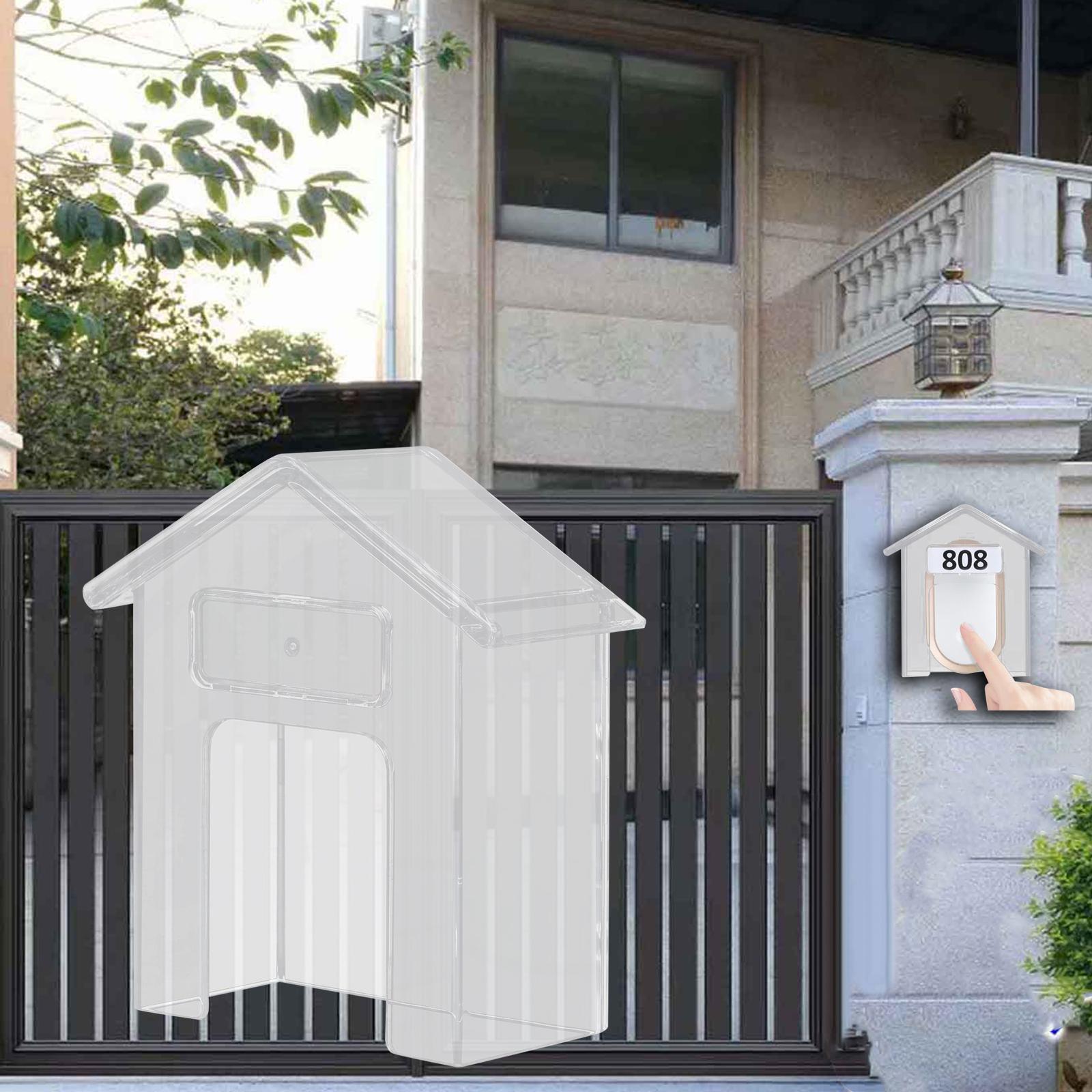 Covers Protective Box Outdoor Rainproof Transparent Protective Cover