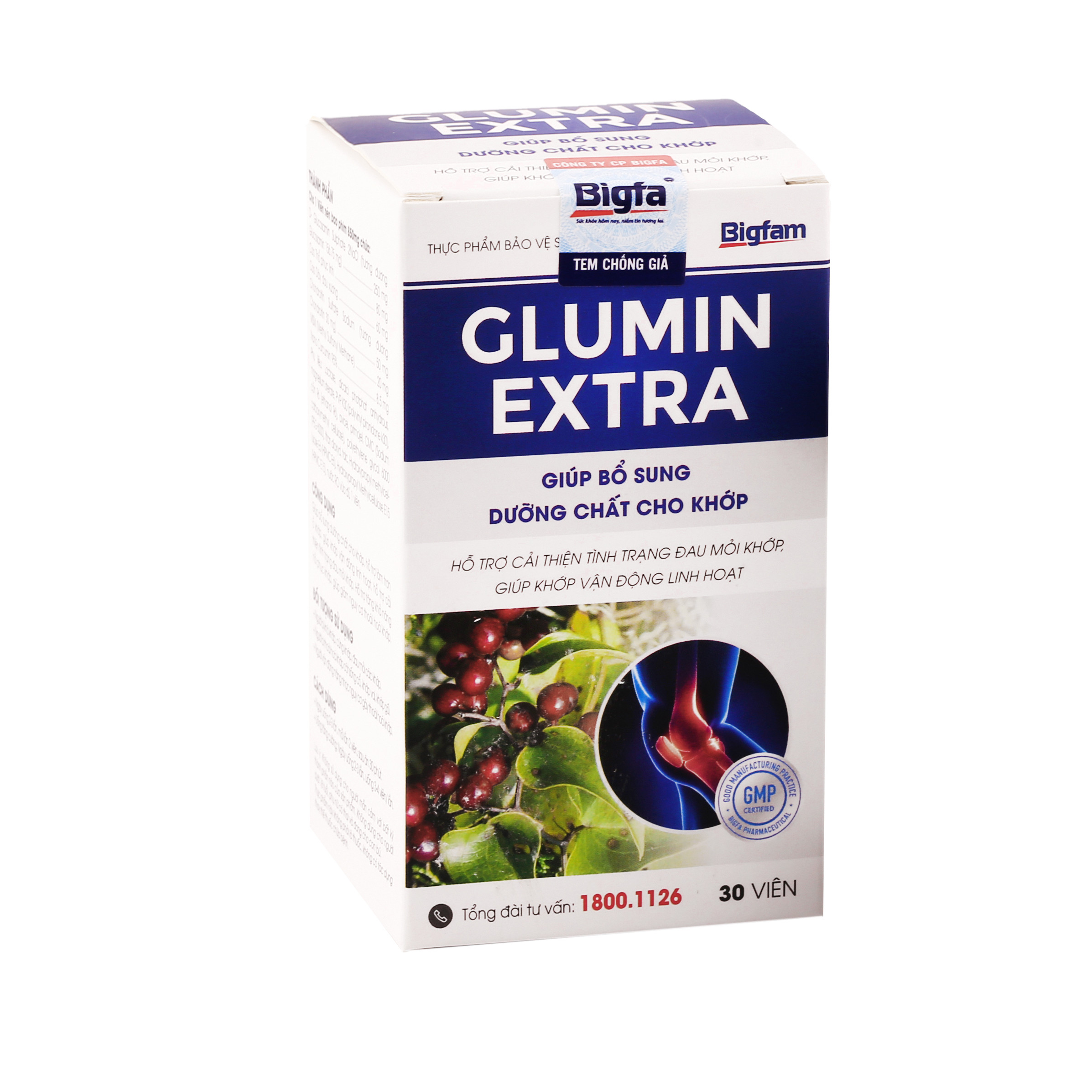 Viên uống bổ xương khớp GLUMIN EXTRA Bigfam dưỡng chất cho khớp