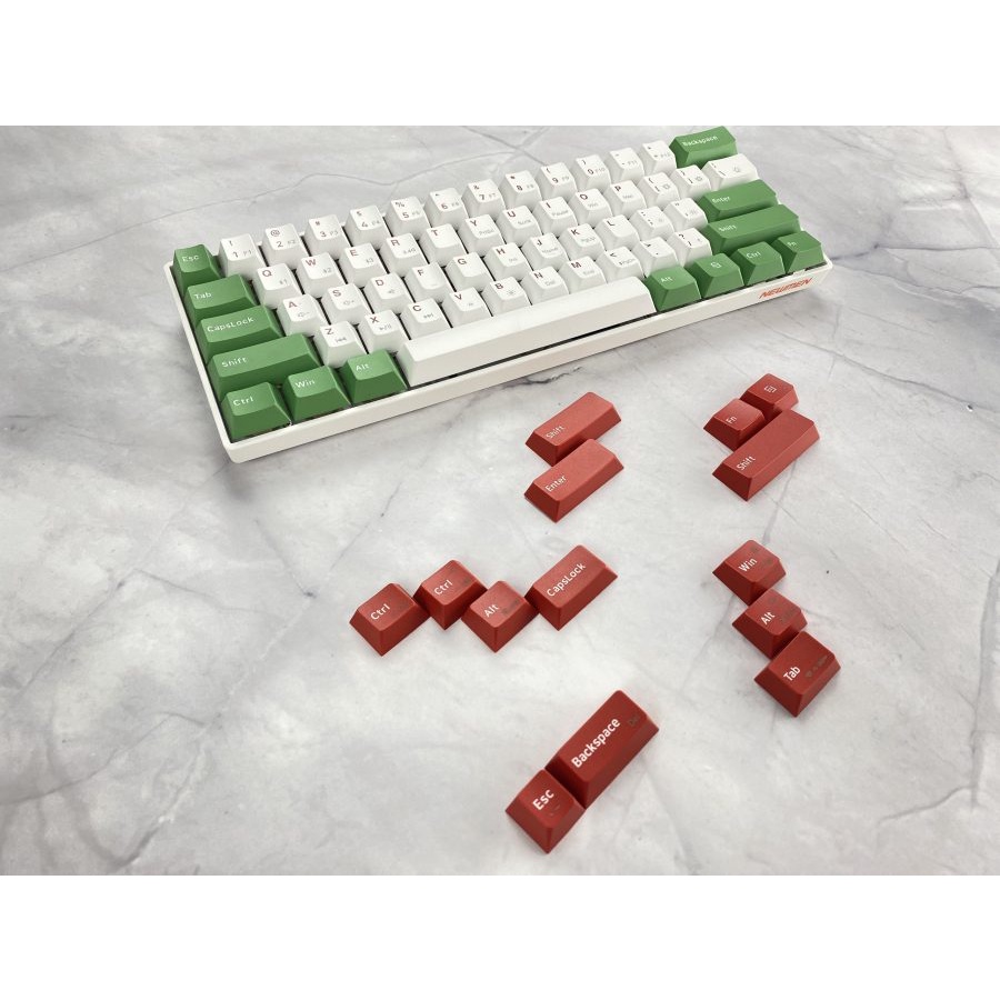 Bàn phím cơ không dây Dual Mode Newmen GM610Dy (Matcha keycap Extra), MX Hotswap, Keycap PBT Doubleshot, LED 20 hiệu ứng, bảo hành 24 tháng - Hàng chính hãng