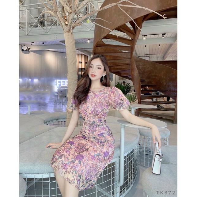 ĐẦM HOA HỒNG NHÚN EO