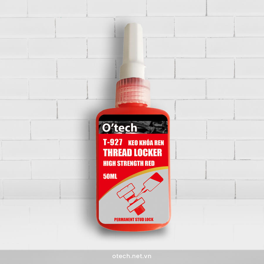 Keo khóa ren O’tech T-927 dán bít vĩnh viễn ốc vít có ren (50 ml) Thread Locker