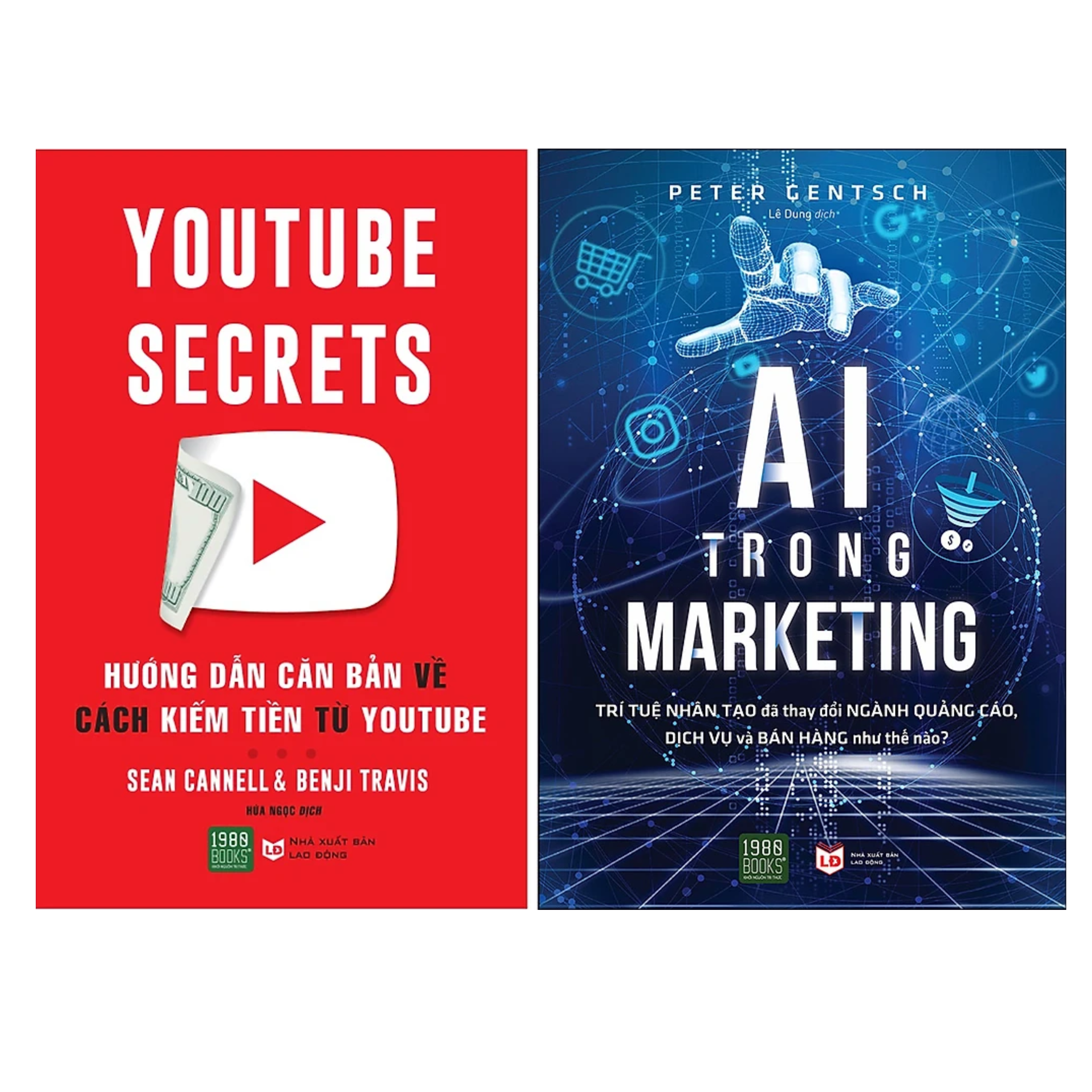 Combo 2Q: Youtube Secrets - Hướng Dẫn Căn Bản Cách Kiếm Tiền Từ Youtube + AI Trong Marketing ( Hướng Dẫn Ứng Dụng Công Nghệ Trí Tuệ Nhân Tạo Trong Bán Hàng) 