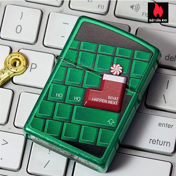 Bật Lửa Zippo Asia Zcbec-118 – Ho Ho What Happen Next (Keyboard)