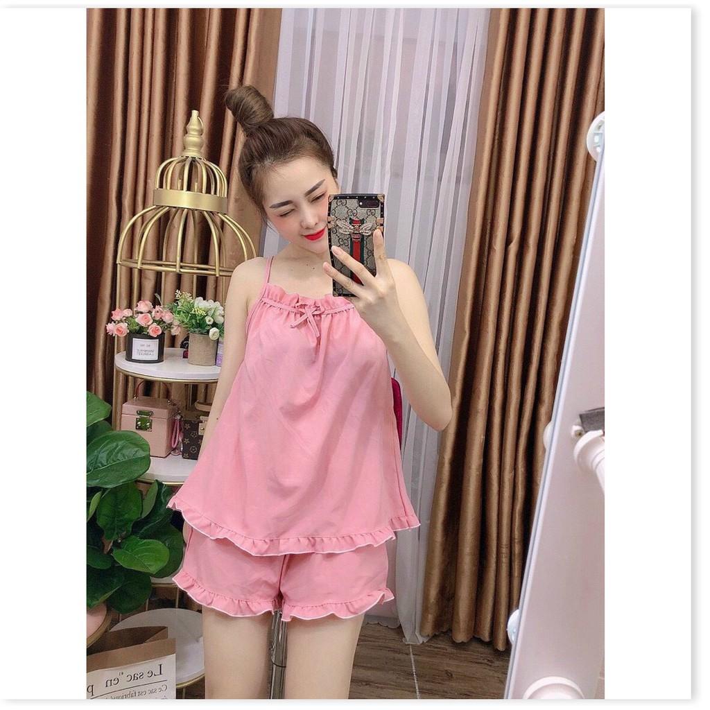 Set bộ tiểu thư mặc nhà Satin ngắn cực đẹp cho chị em MẪU MỚI NHẤT HIỆN NAY