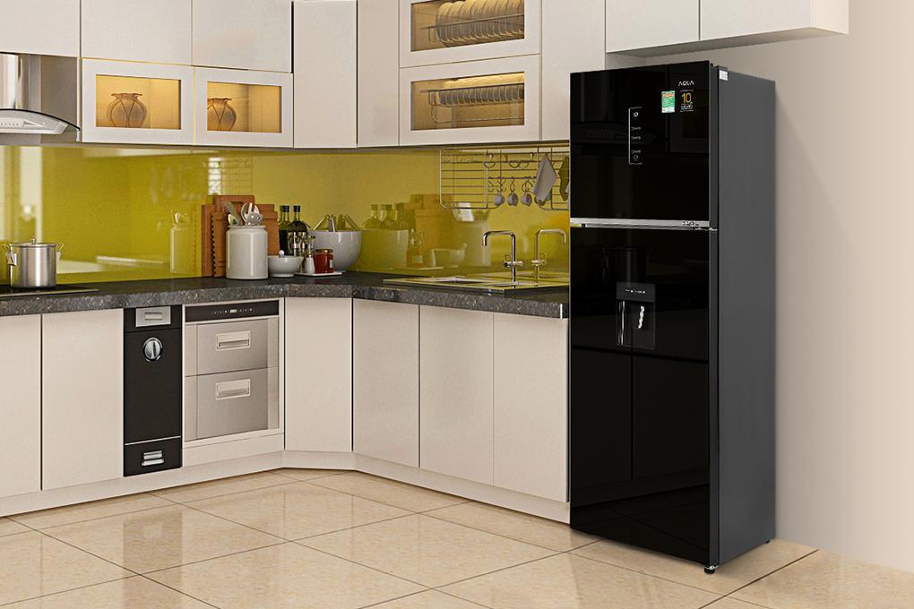 Tủ lạnh Aqua Inverter 344 lít AQR-T389FA(WGB) - Hàng chính hãng - Giao toàn quốc