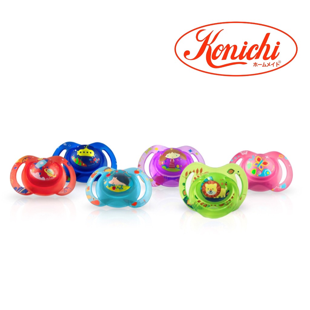 [ 5795-XLA-Nuby ] Ty ngậm chỉnh nha Classic Oval ( 6-12m ), có nắp đậy