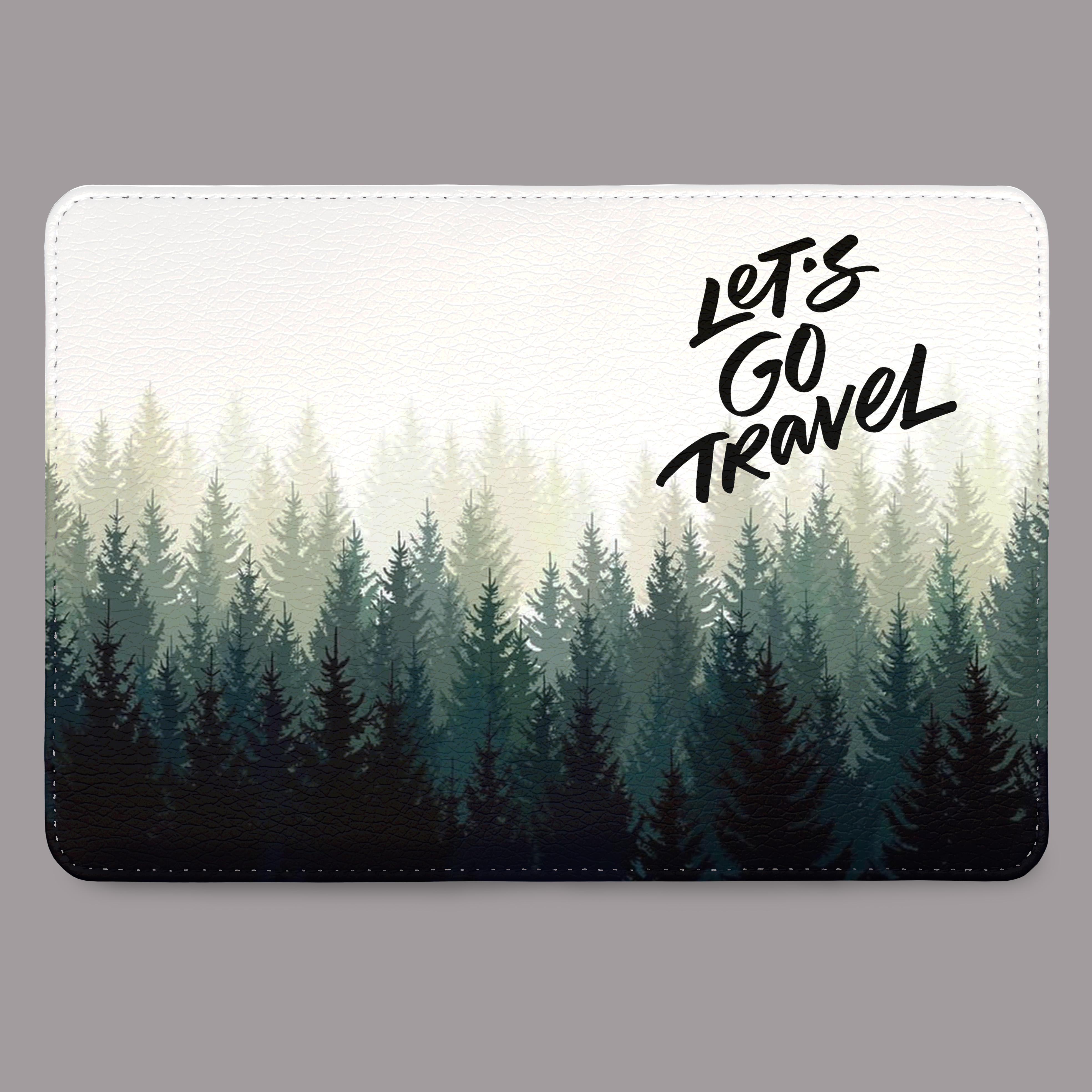 Ví Passport Du Lịch LET'S GO TRAVEL - Bao Da Hộ Chiếu Độc Đáo - PPT029