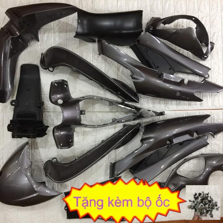 Bộ dàn áo xe dành cho FUTURE 1 đời 2001 đến 2003 Màu Ghi Xám - A831