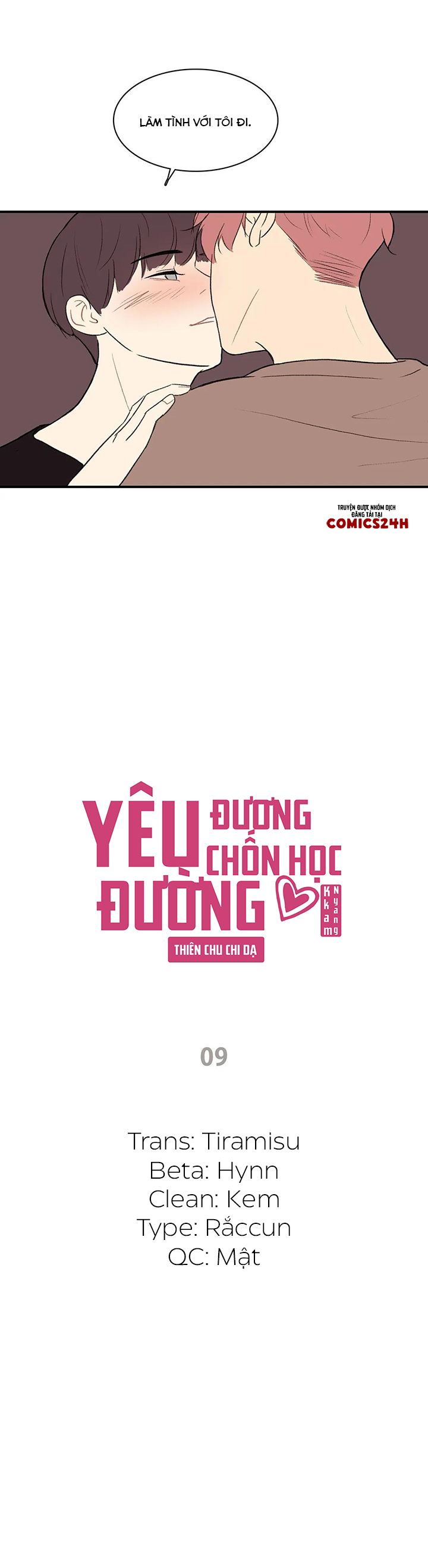 yêu đương chốn học đường chapter 9 12