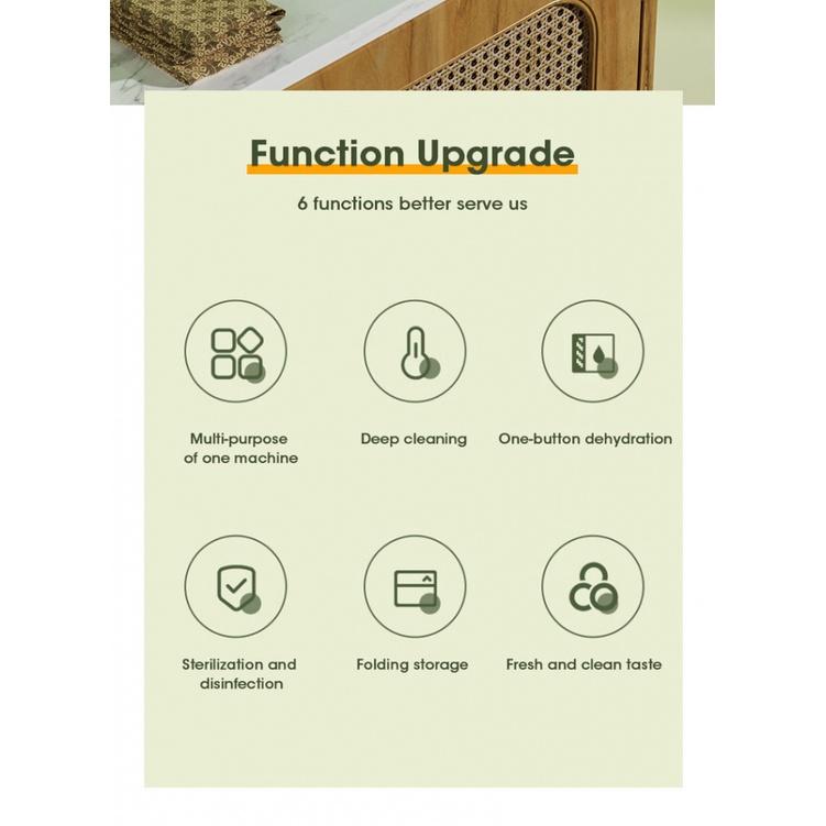 Máy Giặt Đồ Lót / Vớ Mini Có Thể Gấp Gọn Tiện Dụng Mang Theo Du Lịch
