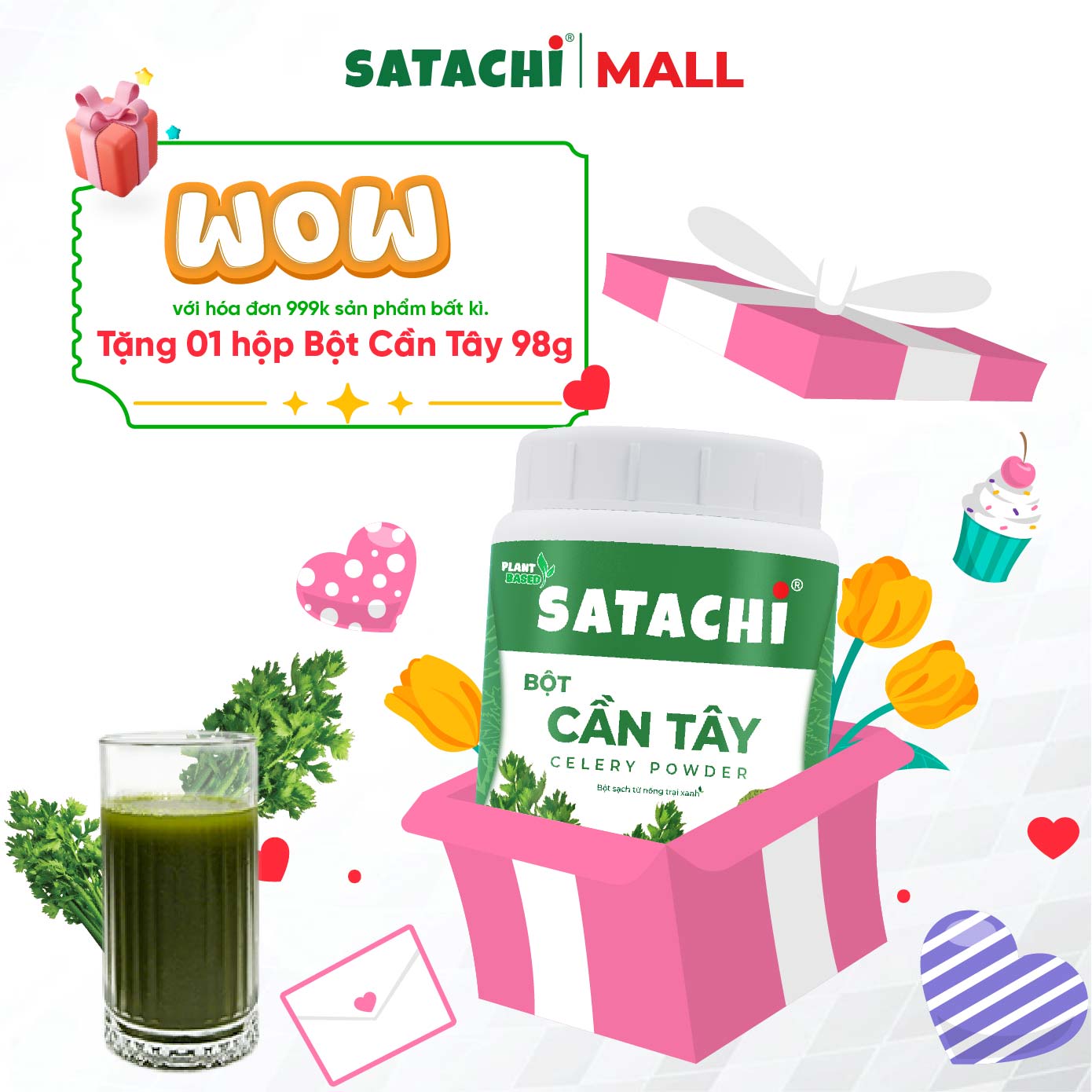 Viên Bột Lá Sen Nguyên Chất SATACHI – 100% Lá Sen – Dạng Viên Tiện Lợi – Hộp 180 viên