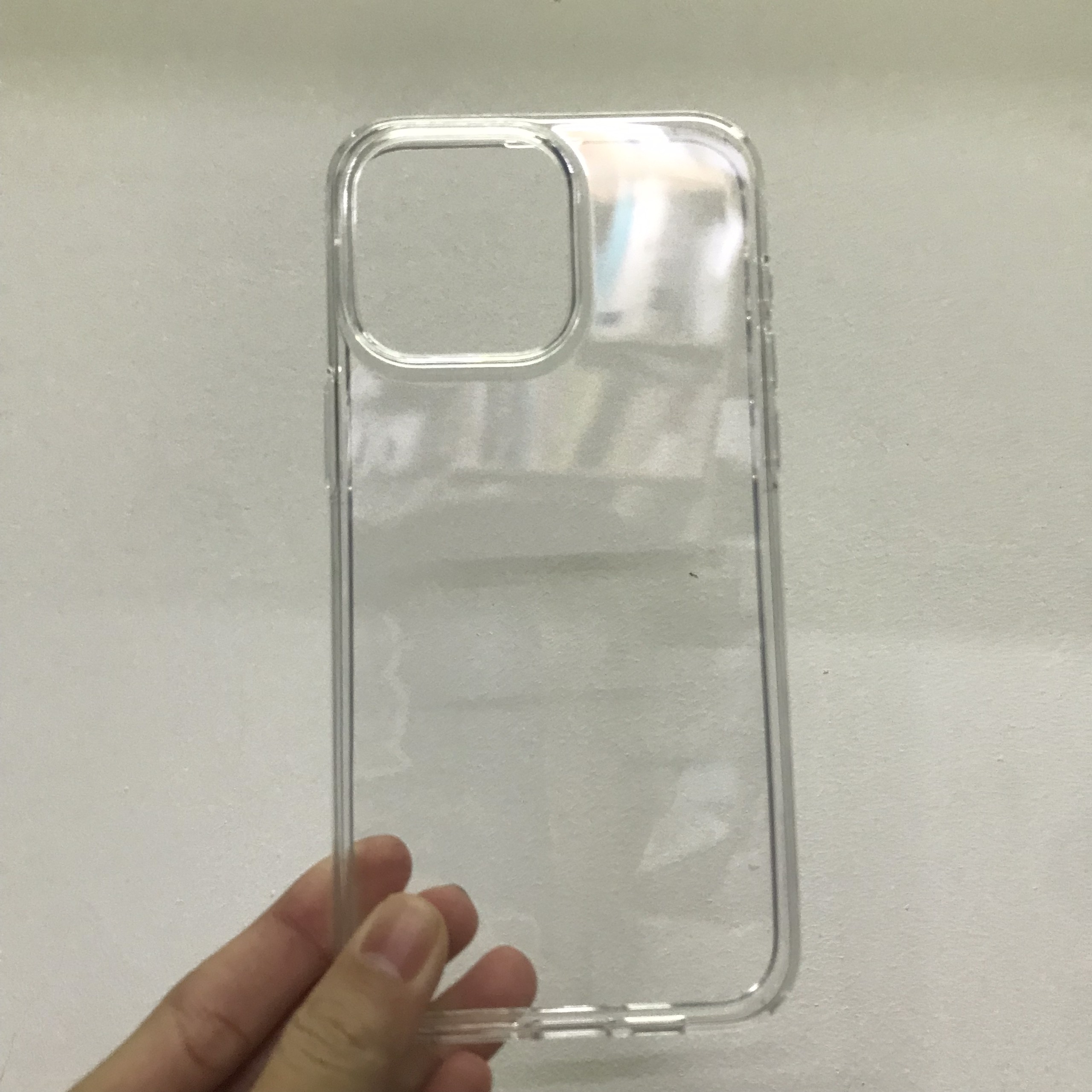 Ốp lưng dành cho iPhone 15 Pro Max Spigen Liquid Crystal - Hàng Chính Hãng