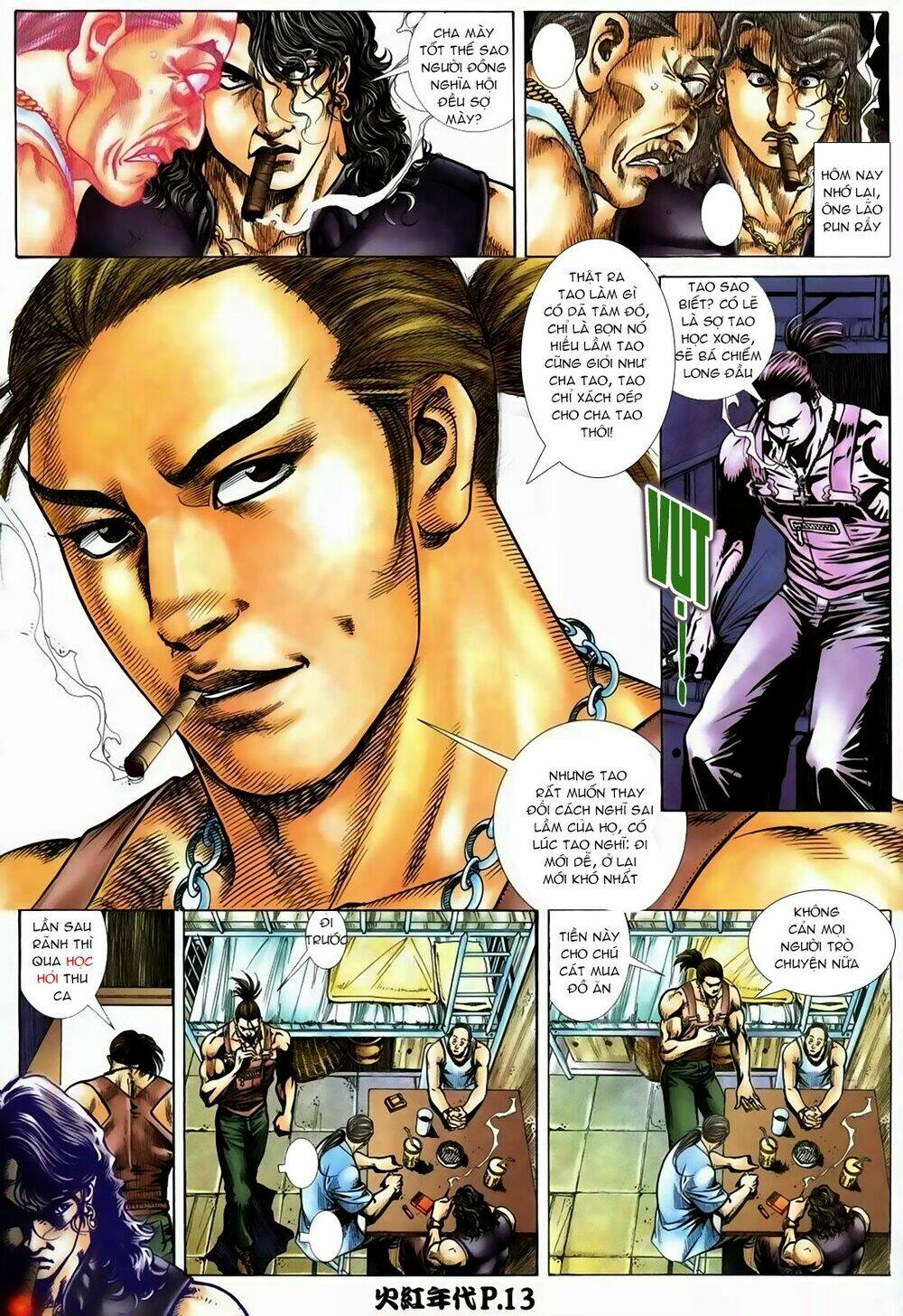 hỏa hồng niên đại hắc cốt đường chapter 115 9