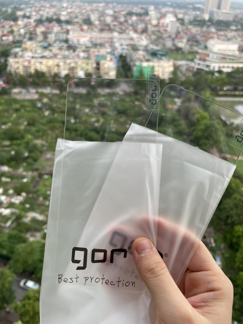Bộ 2 Kính cường lực GOR cho Xiaomi Redmi K50/ K50 Pro trong suốt 2.5D Hàng nhập khẩu