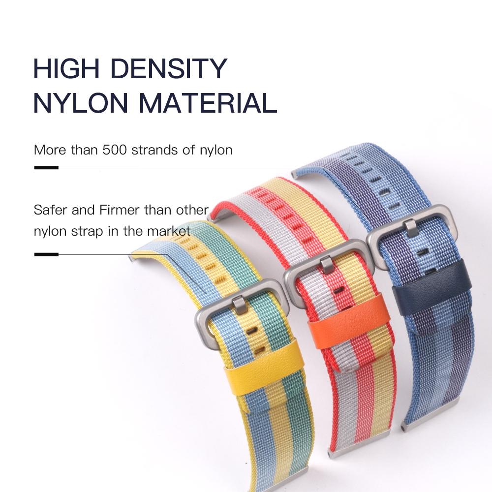 Dây Đeo Sợi Nylon Cho Đồng Hồ Thông Minh Fitbit Versa