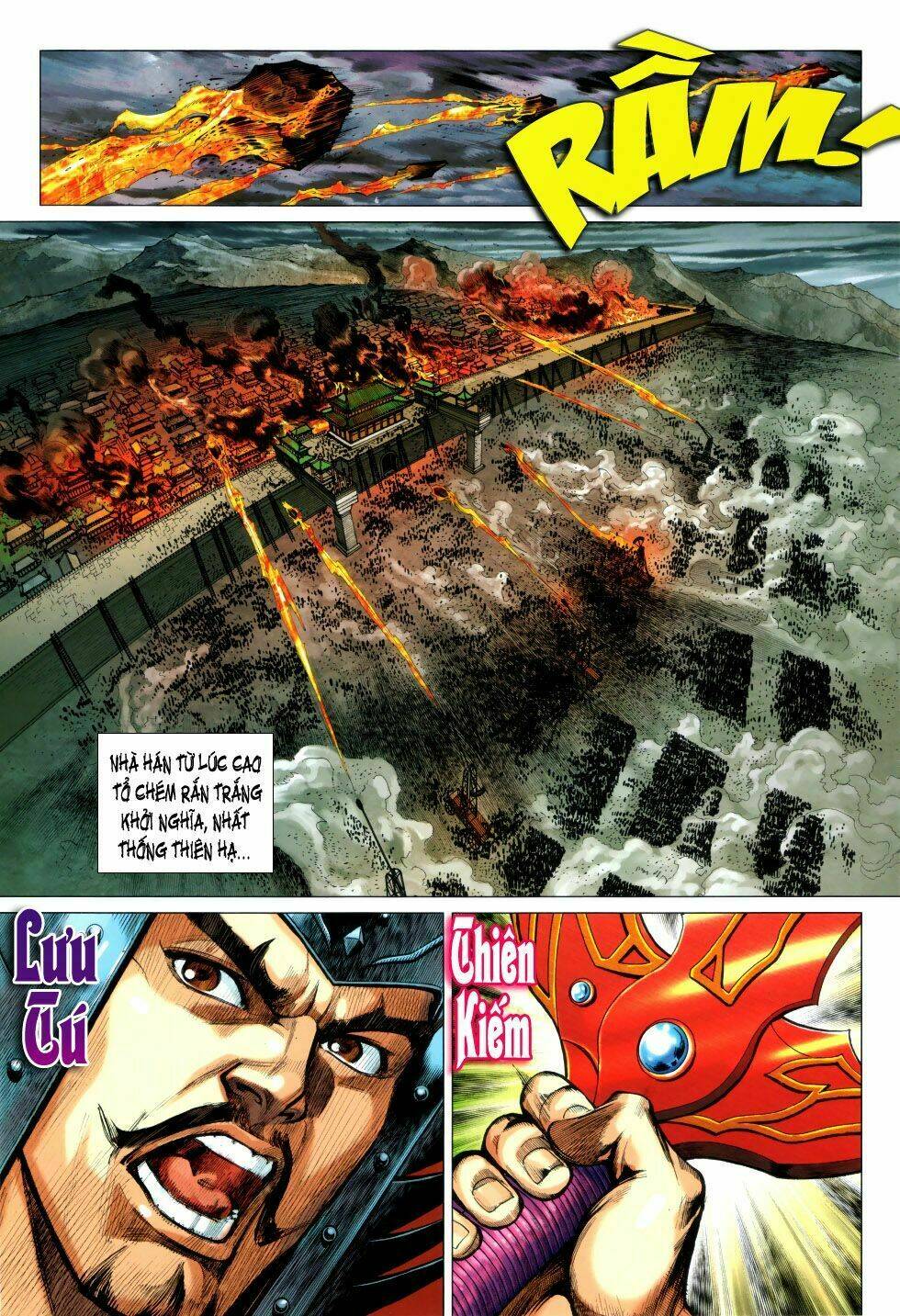 thiên tử truyền kỳ 7 - tam quốc kiêu hoàng chapter 1 4