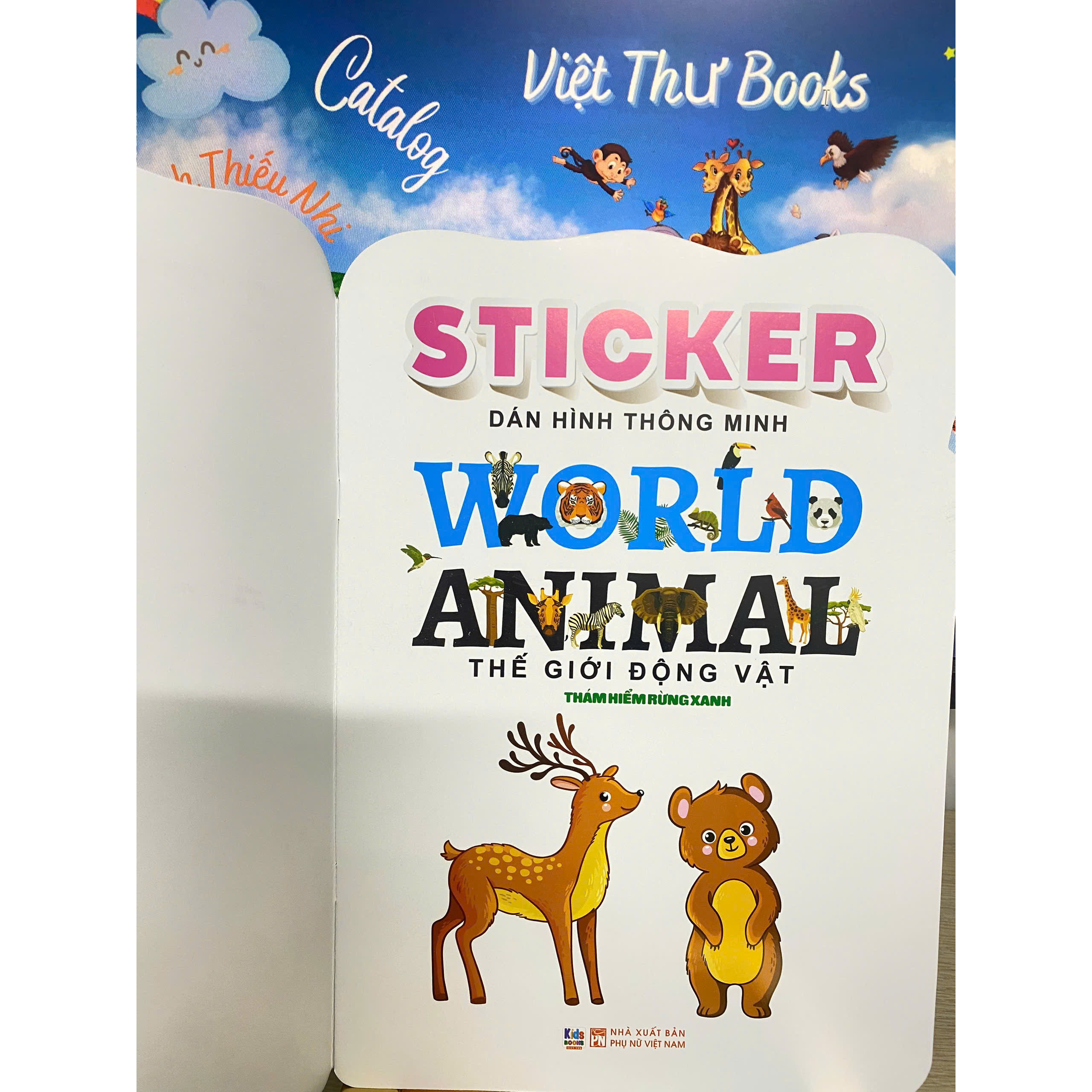 Sticker - Thế giới động vật - Thám hiểm rừng xanh