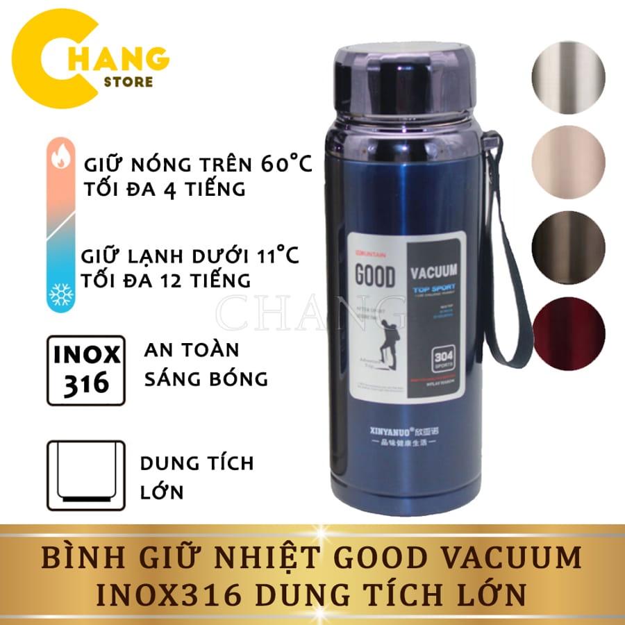 Bình Giữ Nhiệt Nóng Lạnh Lõi Thép Inox 304 Bình Chân Không Cách Nhiệt Kèm Bộ Lọc Thể Thao Bằng Thép Không Gỉ