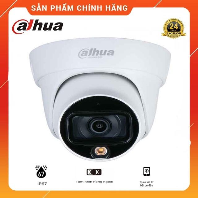 Camera Analog bán cầu Dahua DH-HAC-HDW1509TLQP-LED-S2 chống ngược sáng WDR, tích hợp OSD, IP67 - Hàng Chính Hãng