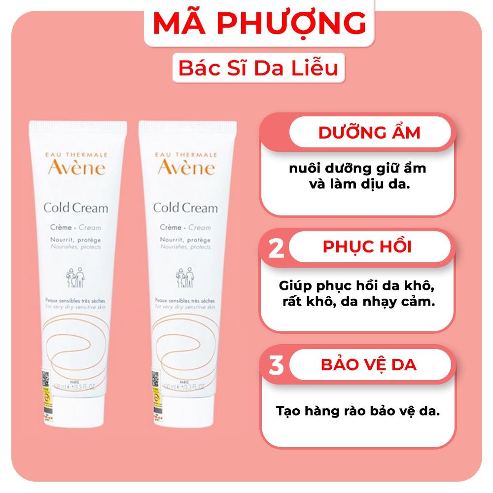 COLD CREAM AVENE DƯỠNG ẨM DA KHÔ NHẠY CẢM 100ml