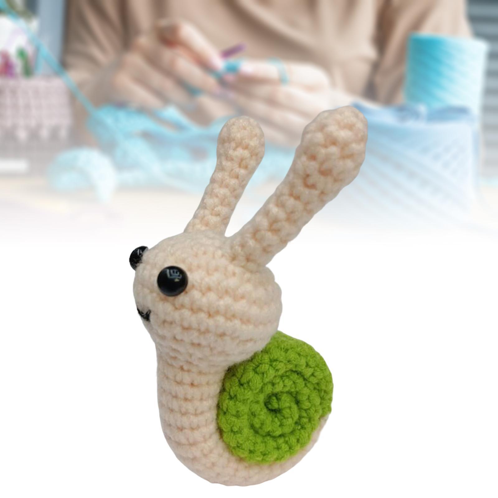 Crochet Kit for Beginner Includes Yarn, Hook, Accessories Make Your Own Doll