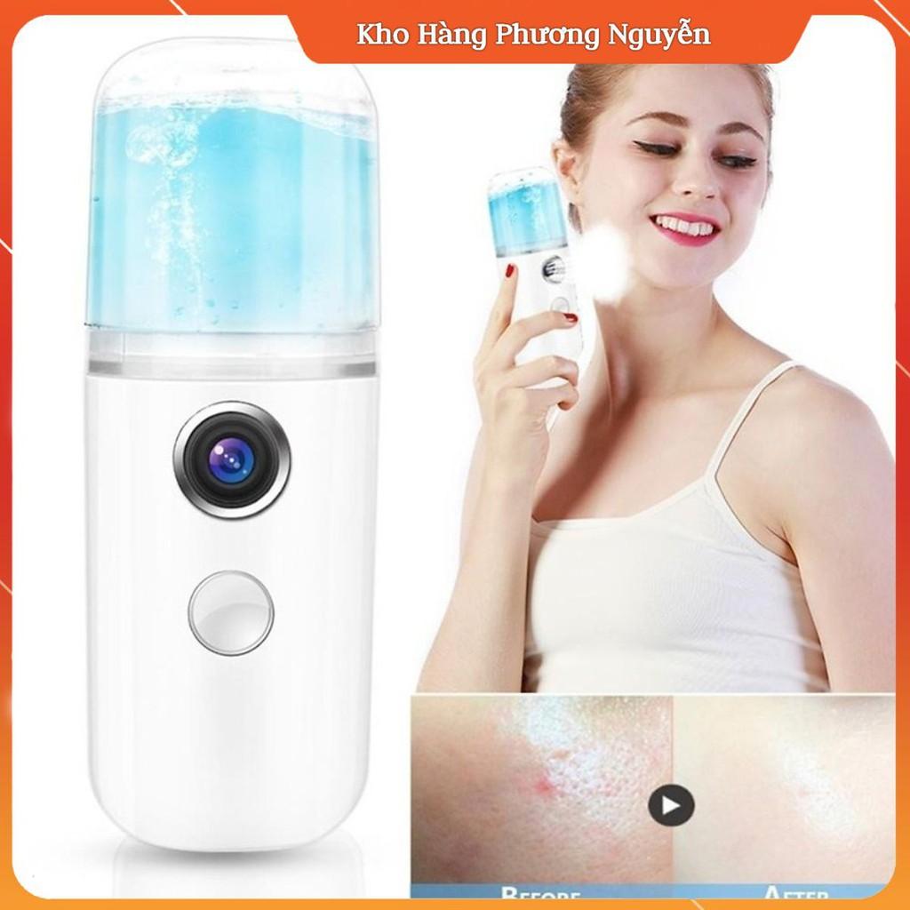 Xịt Khoáng Phun Sương, Xông Mặt Nano - Dưỡng Ẩm Sâu Cho Da