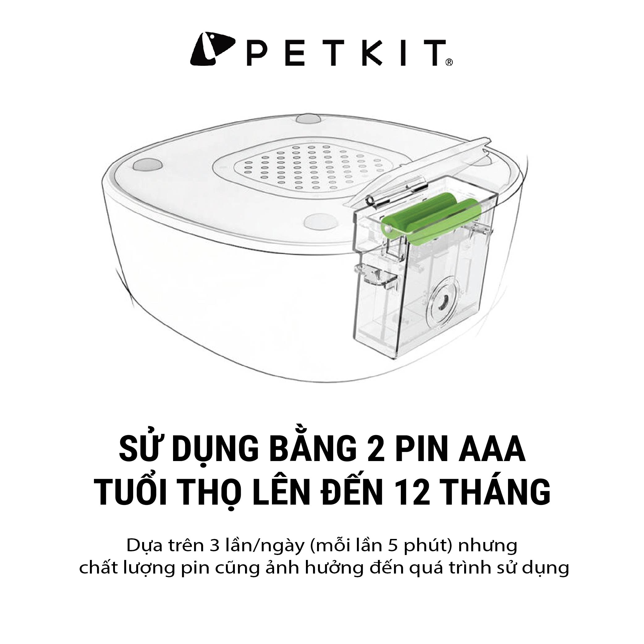 Bát Ăn Thông Minh, Chén Ăn Định Lượng, Cân Thức Ăn Cao Cấp, Kháng Khuẩn Petkit