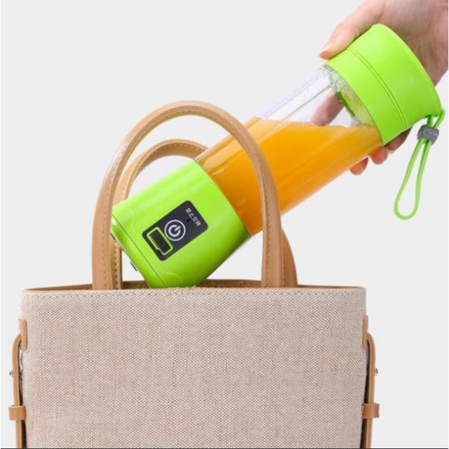 ️HOT SALE️ Máy say sinh tố cầm tay mini đa năng dao 2 lưỡi JUICE CUP HM03