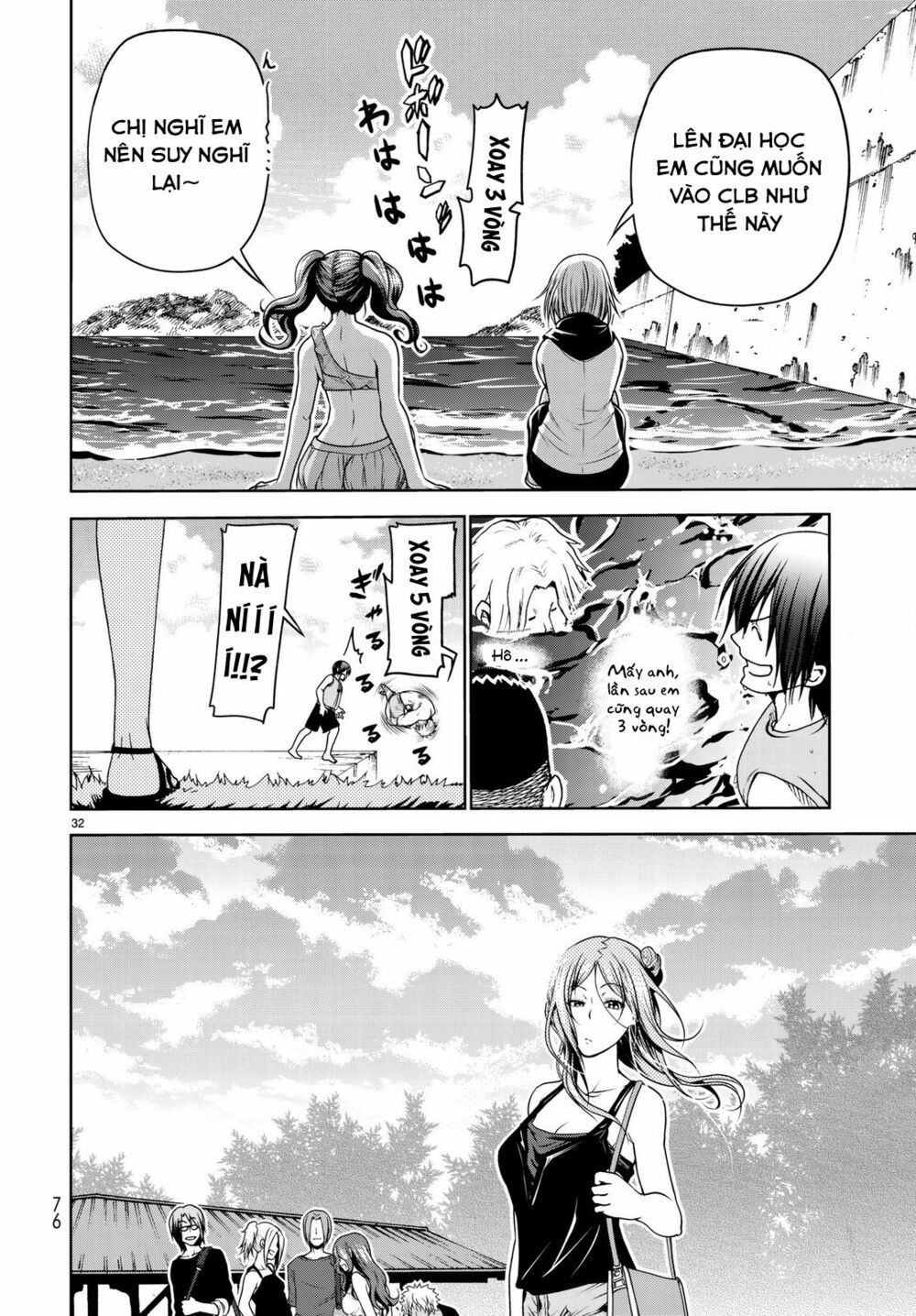 cô gái thích lặn - grand blue chapter 43 32