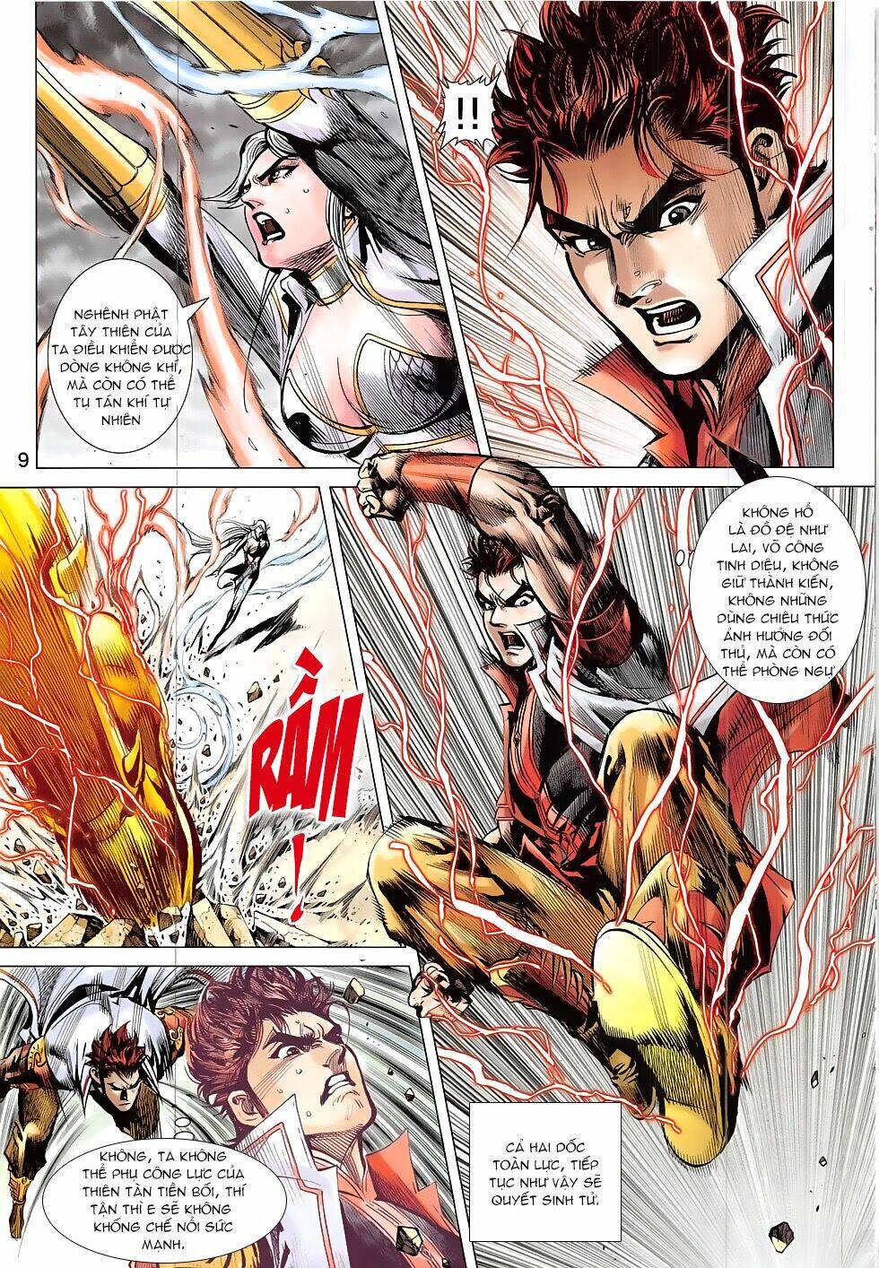 thần chưởng chapter 16 9