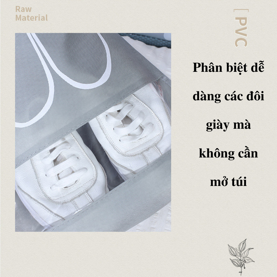 Túi Đựng Giày Dép Du Lịch Có Dây Rút