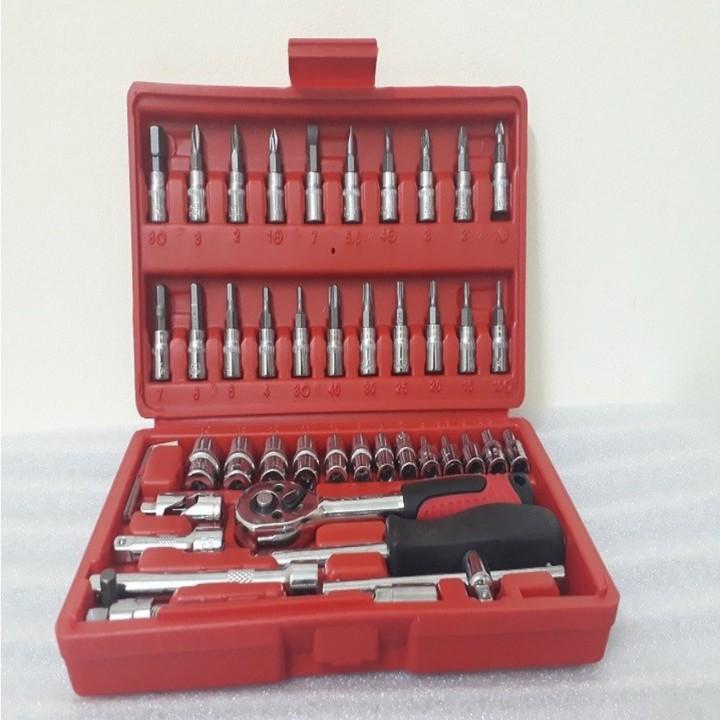 Bộ dụng cụ mở ốc vít 46 chi tiết - 46mon - Bộ 46 mon