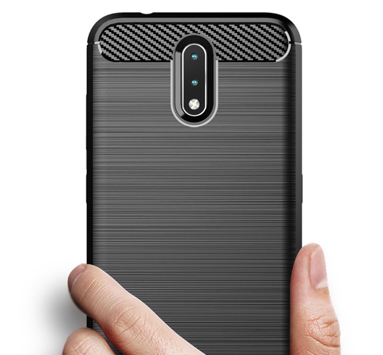 Ốp lưng chống sốc Vân Sợi Carbon cho Nokia 2.3