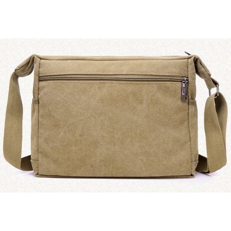 Túi Đeo Chéo Nam Vải Bố Thời Trang Hàn Quốc Cặp Đeo Vải Canvas Tuxa Store
