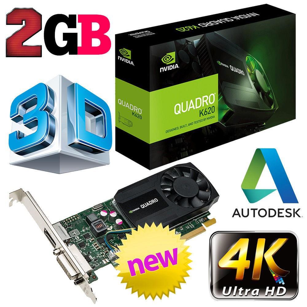 Card màn hình Nvidida Quadro K620 2GB 128 bit. Hàng Nhập Khẩu. Tặng kèm đầu chuyển DVI sang VGA