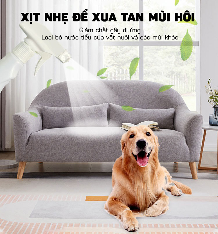 Chai Xịt Tẩy Rửa Vết Bẩn Ghế Sofa Nội Thất Bằng Vải Nỉ Cao Cấp 500ml A029