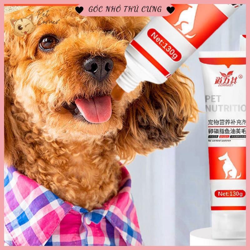 Gel dinh dưỡng Dorrikey cho chó dưỡng lông mềm mượt, tăng cường miễn dịch