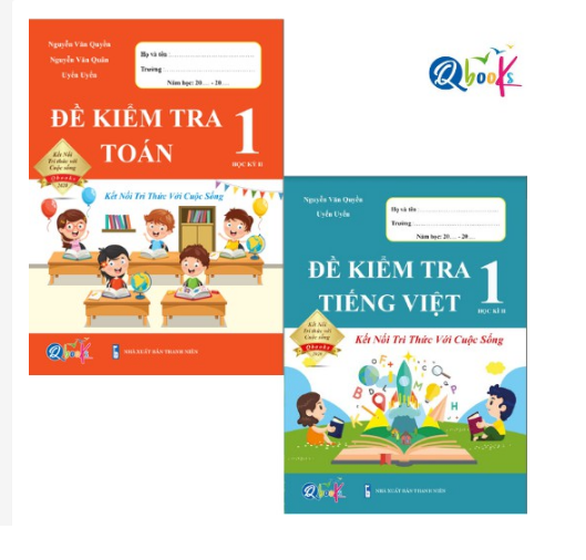 Sách - Combo Đề Kiểm Tra Toán và Tiếng Việt 1 - Kết Nối Tri Thức Với Cuộc Sống - Học Kì 2