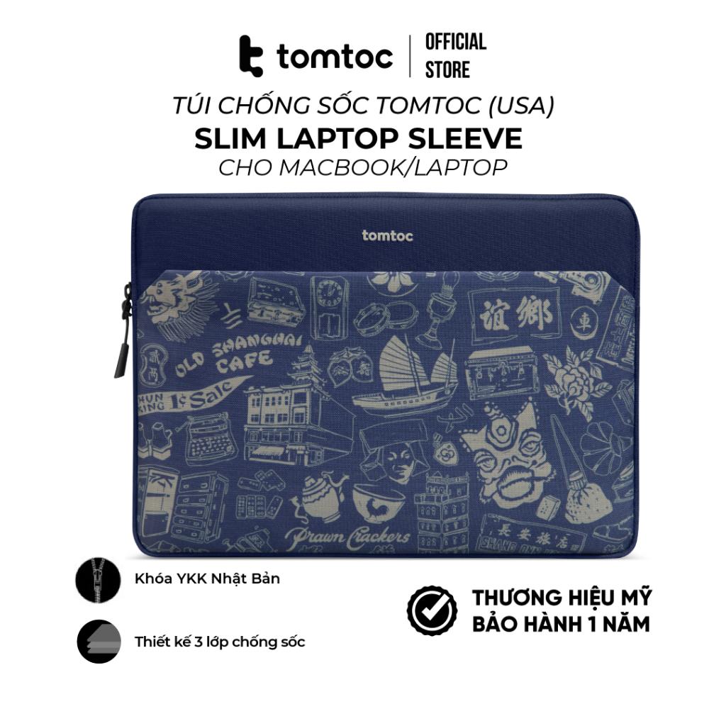 Túi Chống Sốc Tomtoc (USA) Versatile 360 Protective cho MacBook 13inch/14 inch /Ultrabook OCHM