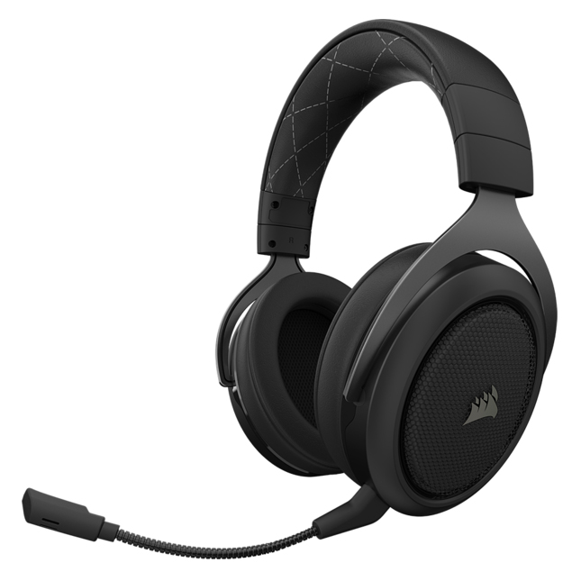 Tai Nghe Không Dây Corsair HS70 Wireless Carbon CA-9011175-AP - Hàng Chính Hãng