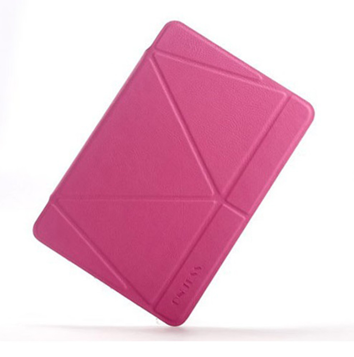 Bao Da Chính Hãng Onjess Dành Cho iPad Mini 4/5 Lưng Silicon Chống Sốc, Gấp Chữ Y Dựng Đứng Và Ngang Tiện Lợi - Hàng Chính Hãng