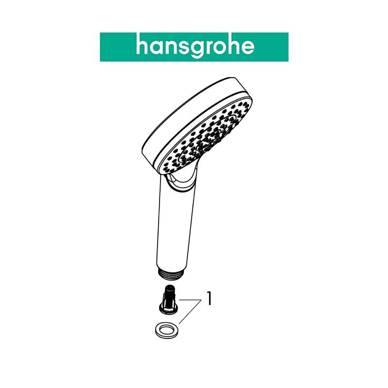 Tay sen HANSGROHE Crometta 100 1jet 26331