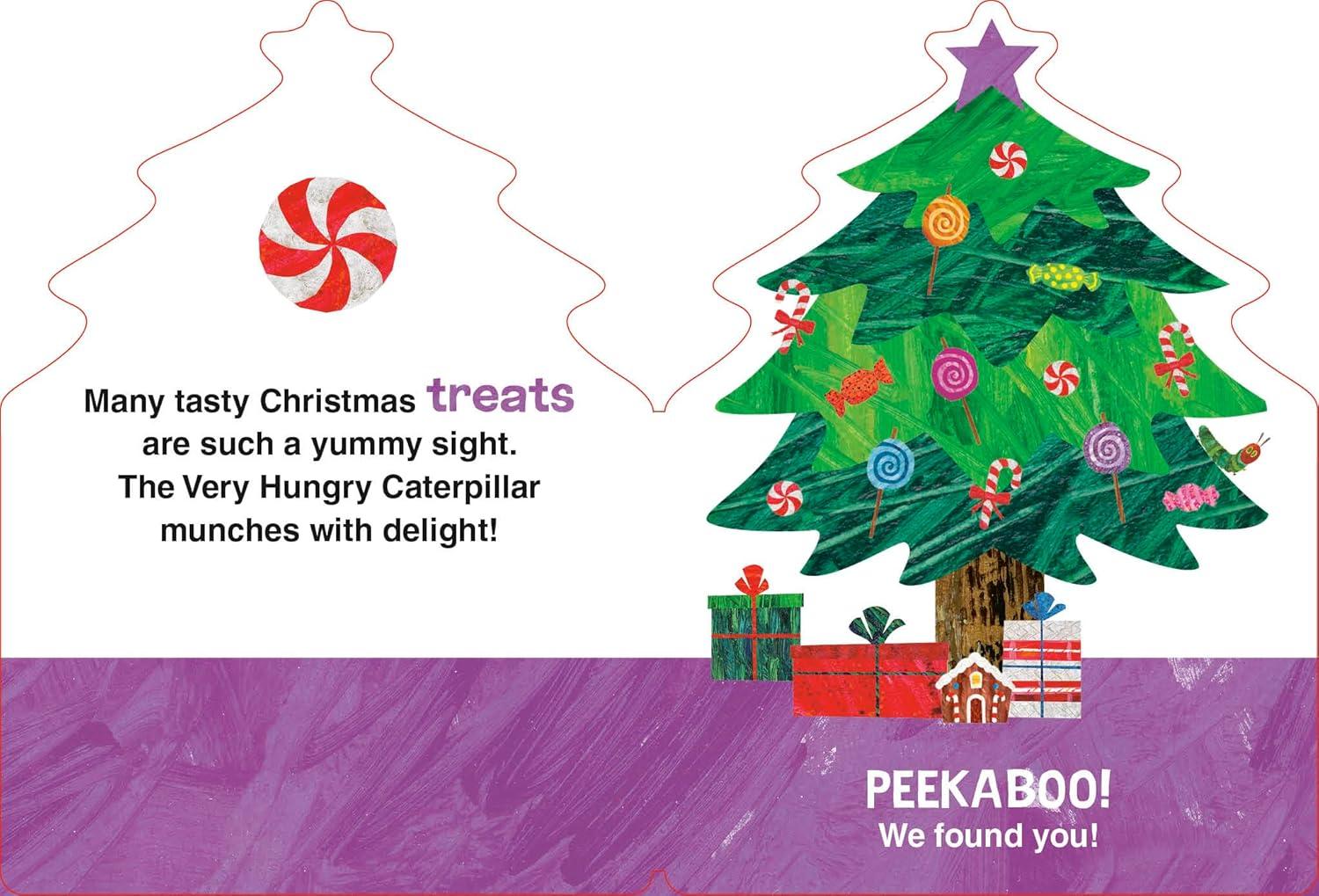Sách ngoại văn: The Very Hungry Caterpillar's Peekaboo Christmas