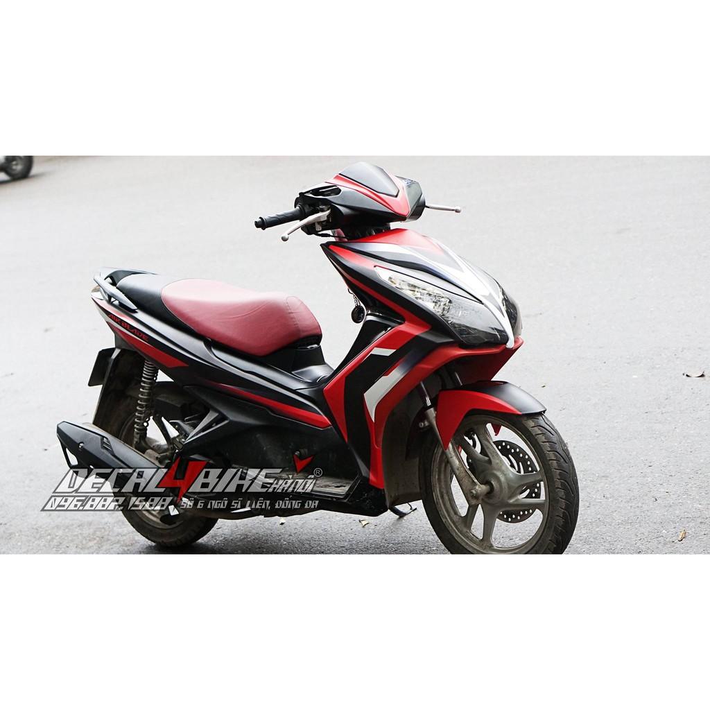 Tem trùm dành cho xe Air Blade 125 Black-Red